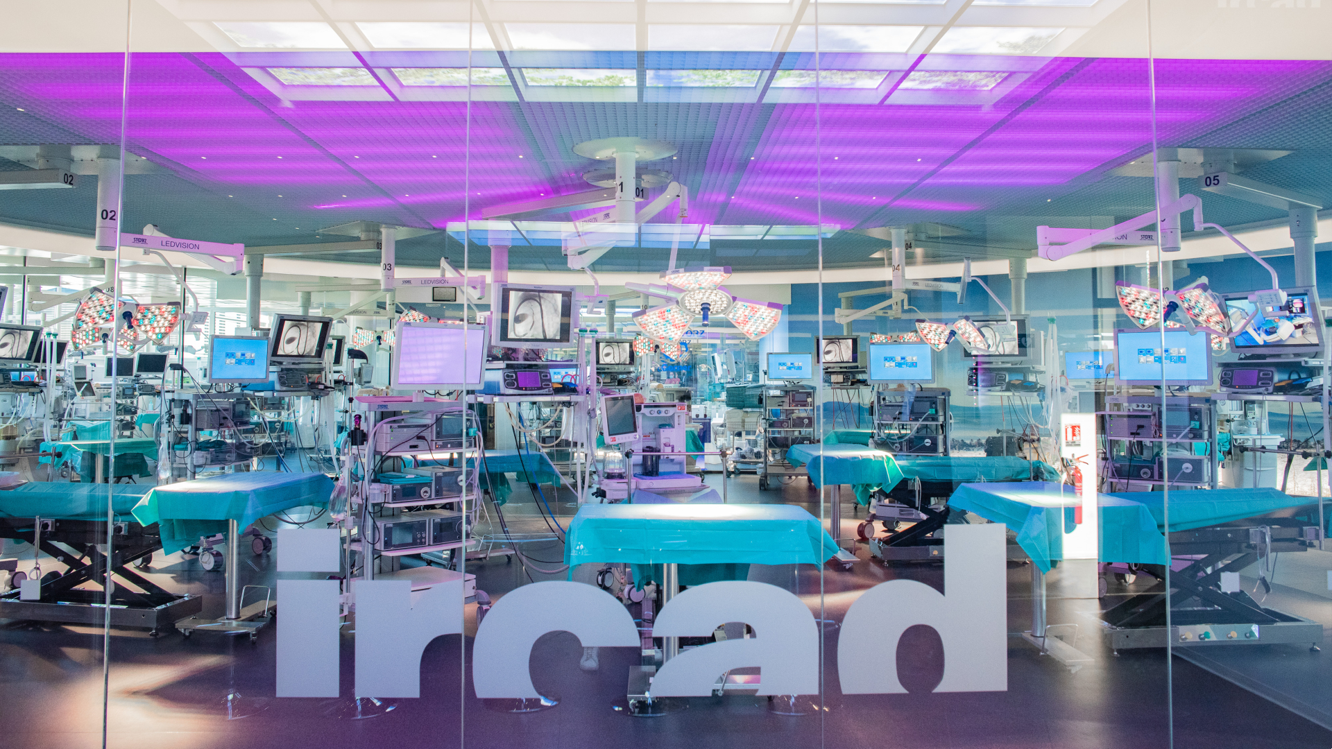 IRCAD surgical ballroom